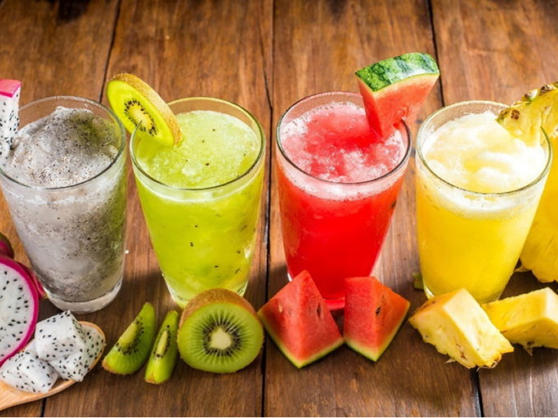 SUCOS COM DUAS FRUTAS