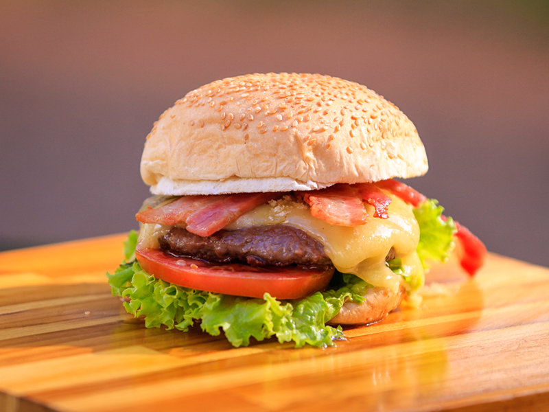 BACON SIMPLES HAMBURGUER V-MAX